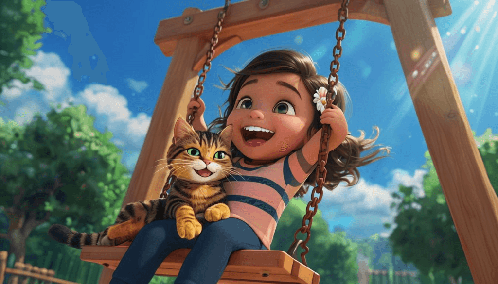 How to Turn Joyful Moments into Viral AI Videos: A Swing of Magic with Digen AI #digenai #FreeAIVideoGenerator