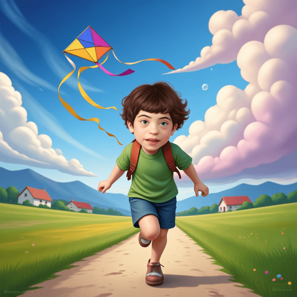 How an Ordinary Kite Flight Became an AI Video Masterpiece #digen ai# #FreeAIVideoGenerator#