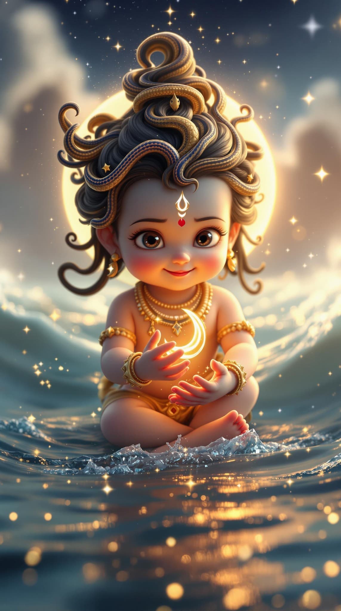 How AI Brought Mythology to Life: Creating Krishna’s Celestial Journey #digen ai #FreeAIVideoGenerator