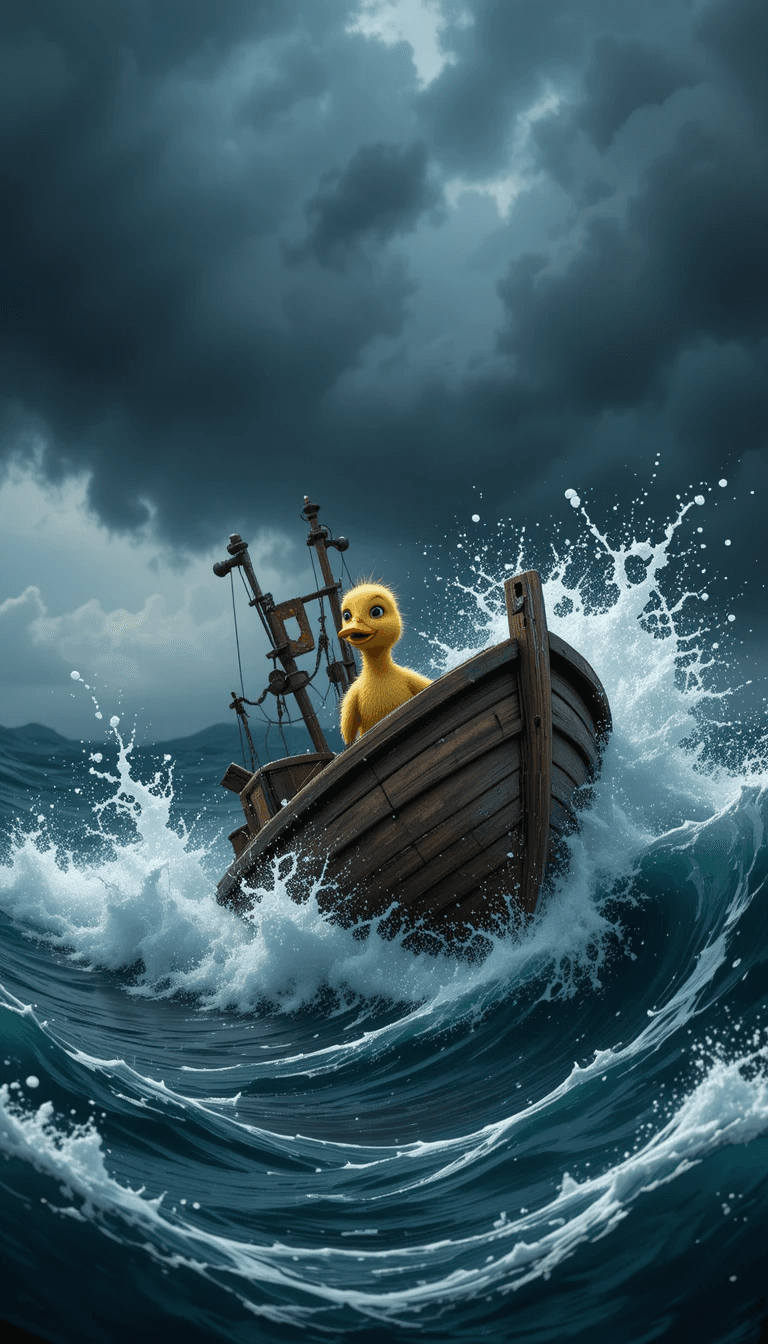 How a Tiny Duck Survived the Storm—and How You Can Create Your Own Epic AI Videos #digenai #FreeAIVideoGenerator