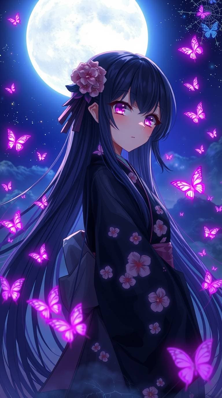 Unlocking Moonlit Magic: How AI Brought a Girl’s Nighttime Dream to Life #digen ai #FreeAIVideoGenerator