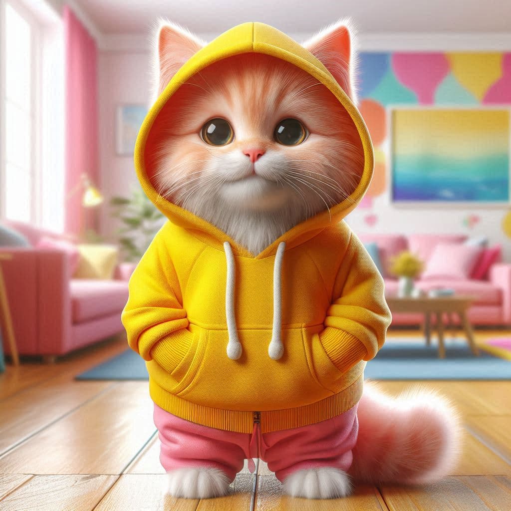 How a Cozy Living Room Cat Became an AI Video Sensation #digen ai #FreeAIVideoGenerator