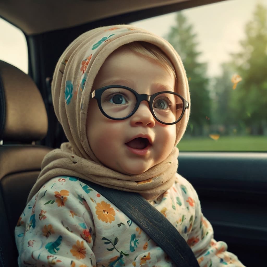 Capturing Curiosity: How AI Brought a Toddler’s Road Trip Wonder to Life #digenai #FreeAIVideoGenerator