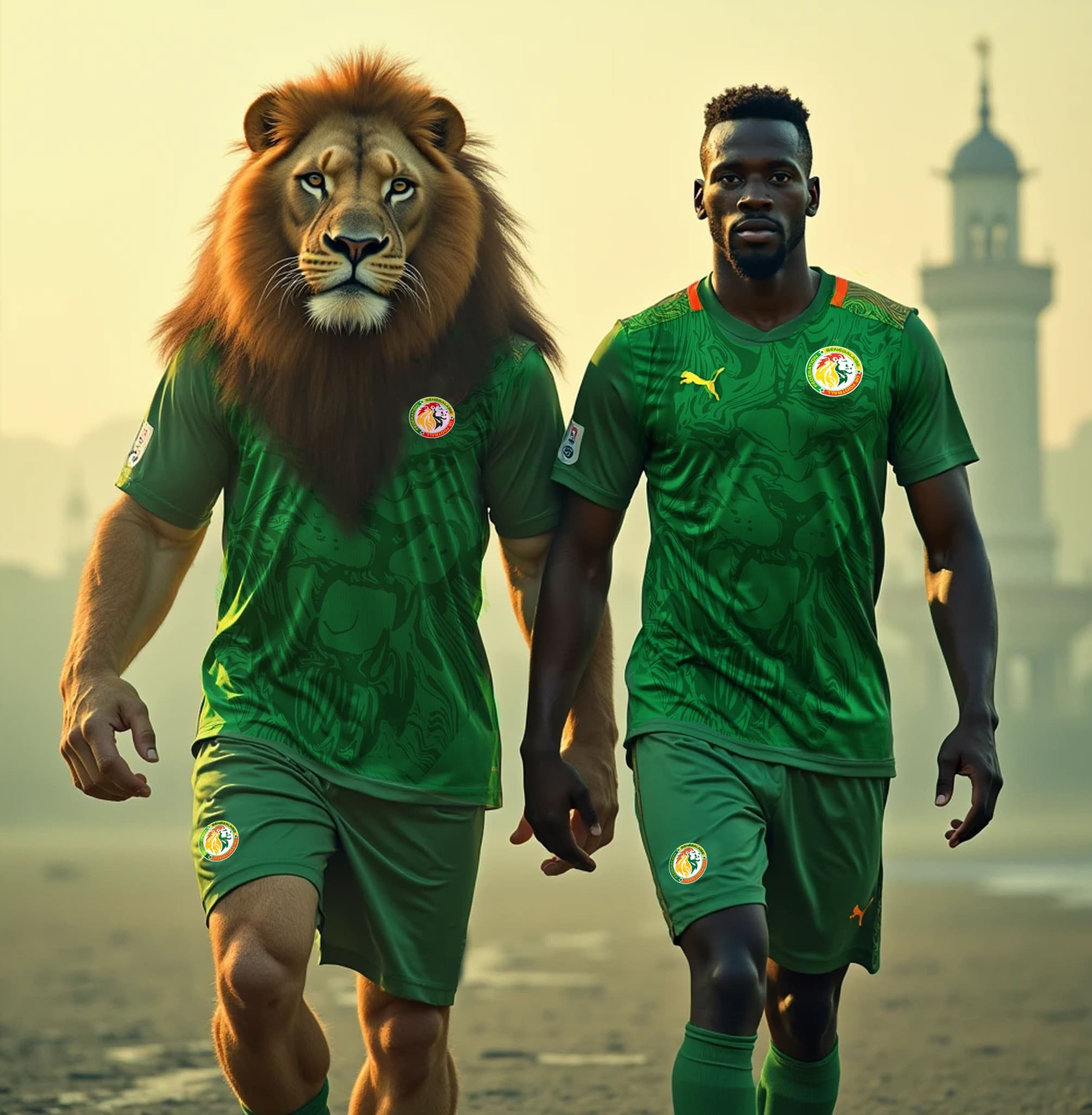 When Human and Lion King Collide: How AI Unleashes the Future of Sports Storytelling #digen ai# #Free AI Video Generator#