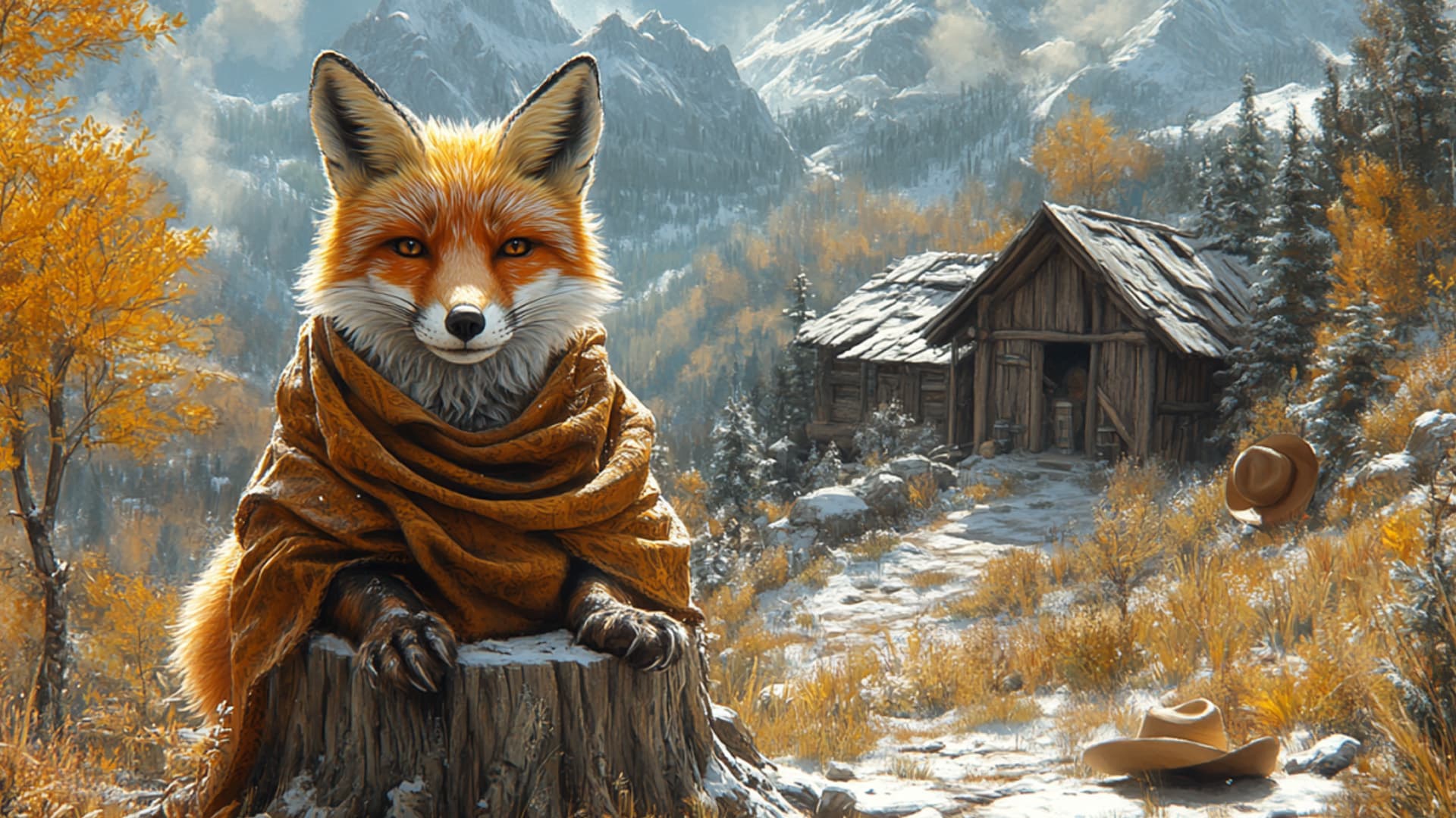 Unlocking Winter's Secrets: How AI Brought the Enchanted Fox to Life #digen ai #FreeAIVideoGenerator