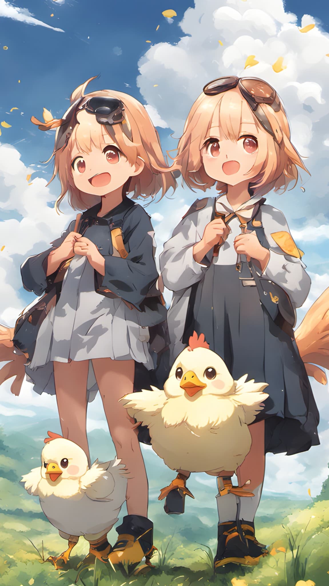 How Two Schoolgirls and Chickens Conquered Social Media with AI Video Magic? #digen ai# #FreeAIVideoGenerator#