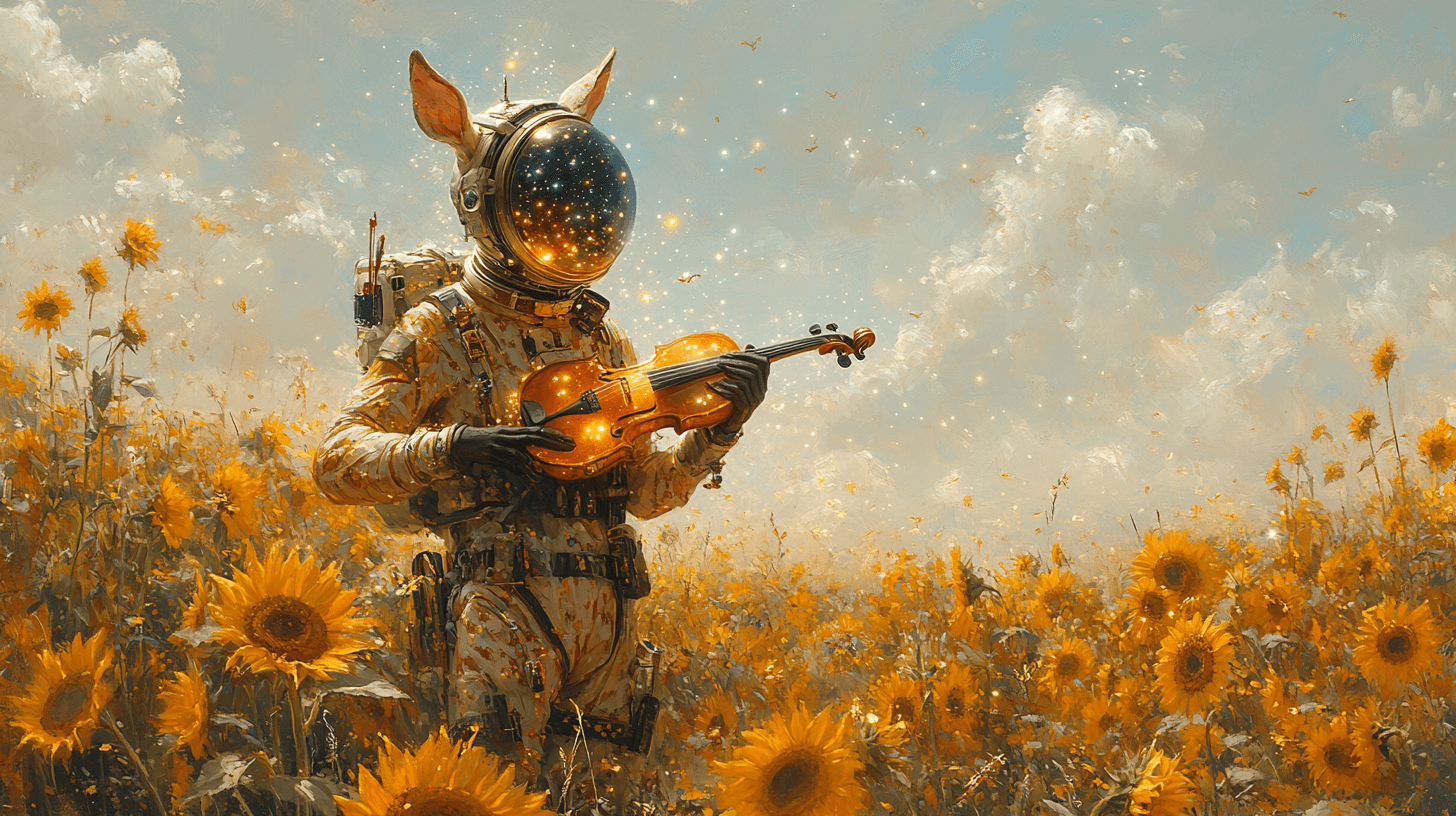 How an Astronaut Rabbit’s Cosmic Concert Became Viral—And How You Can Create Your Own! #digenai #FreeAIVideoGenerator