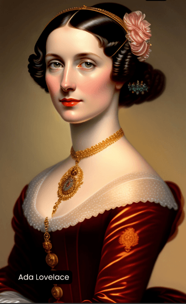 How AI Brought Ada Lovelace’s Timeless Elegance to Life – Your Turn Now! #digen ai #FreeAIVideoGenerator