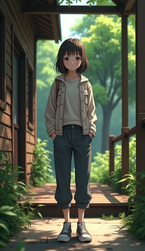 How One Girl’s Porch Became a Portal to Creativity with AI Video Magic #digenai #FreeAIVideoGenerator