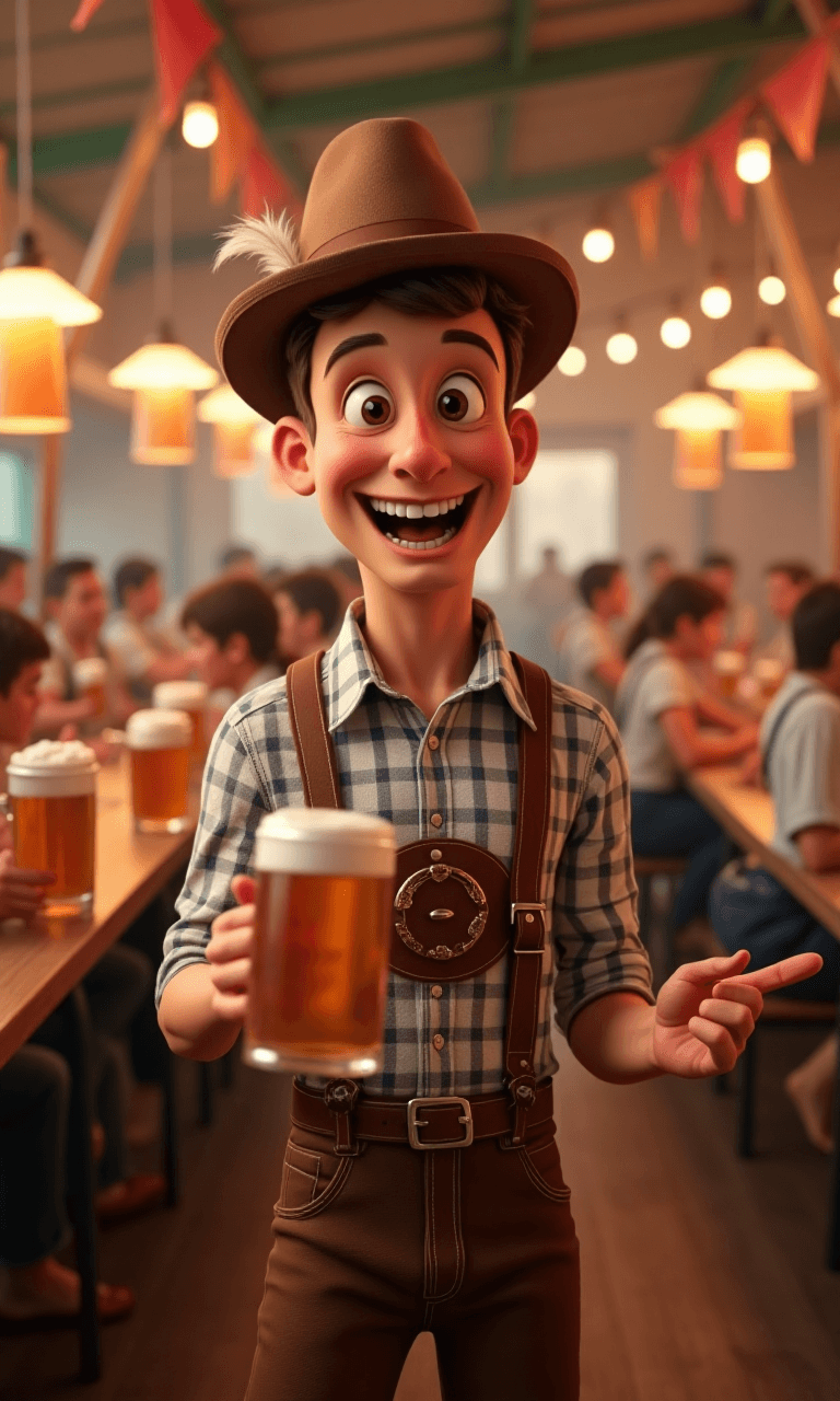 How AI Brought Munich’s Oktoberfest Magic to Life in One Click #digenai #FreeAIVideoGenerator