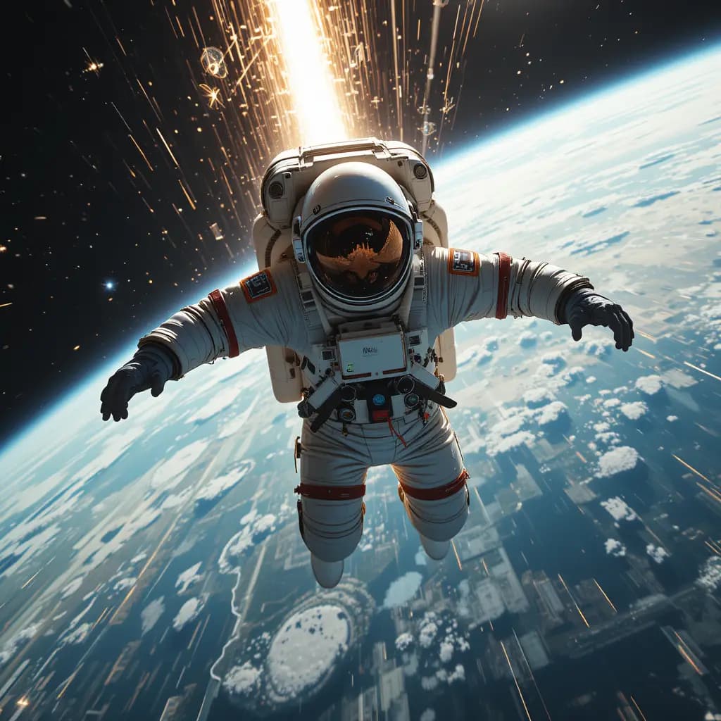 How an Astronaut's Cosmic Journey Inspired a New Era of AI Video Creation #digen ai #FreeAIVideoGenerator
