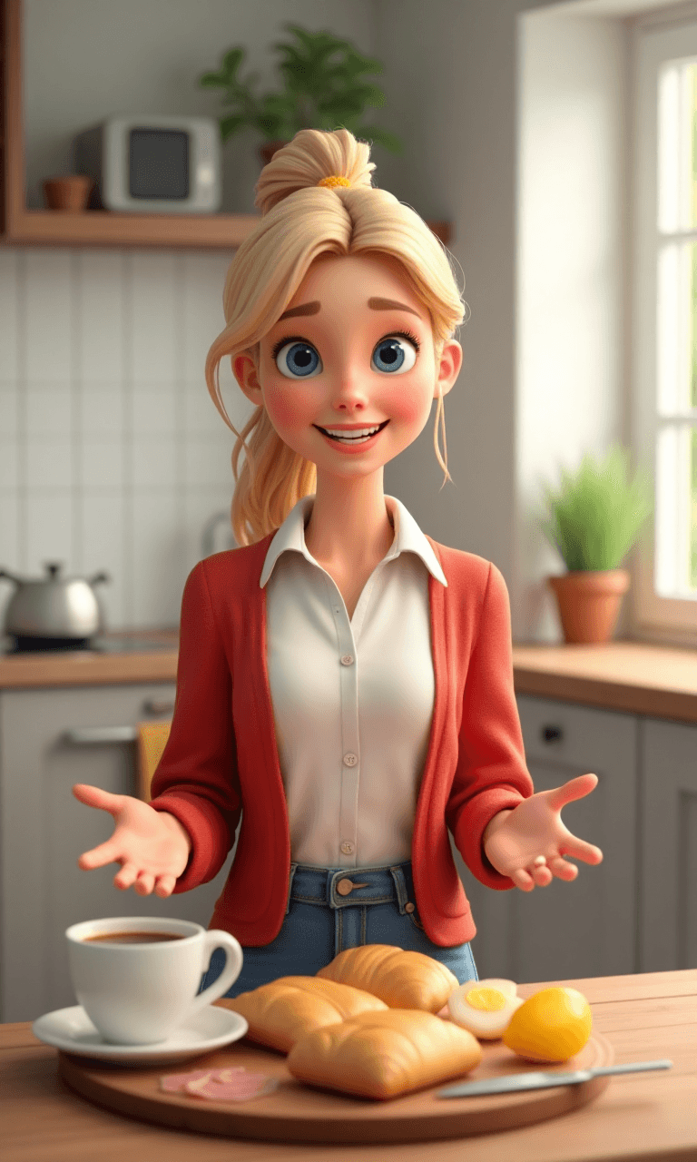 How This Home Chef Turned Breakfast Magic into Viral AI Video Gold #digenai #FreeAIVideoGenerator