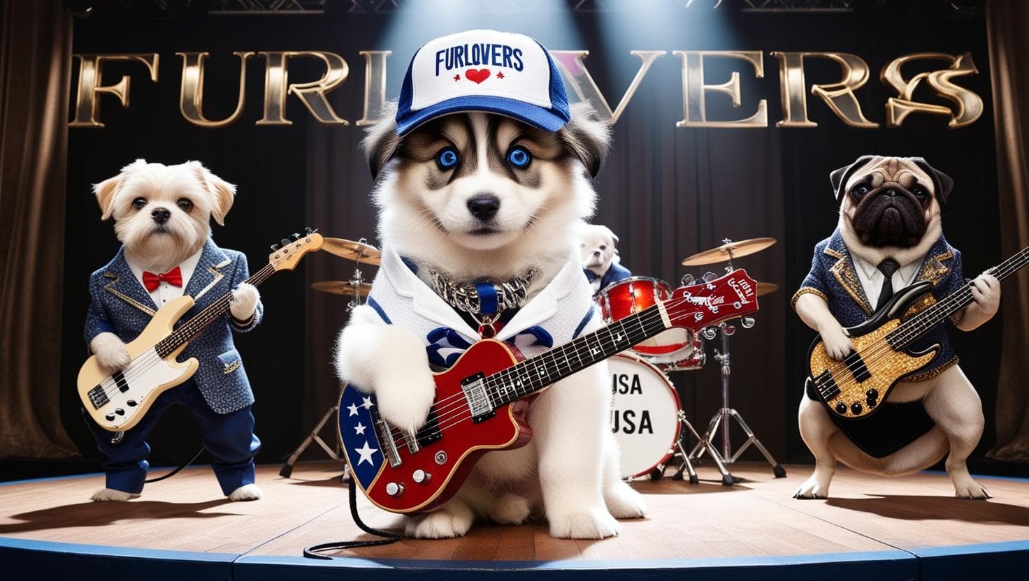 How AI Brought FURLOVERS' Dog Band Dream to Life – Make Your Own! #digen ai# #Free AI Video Generator#
