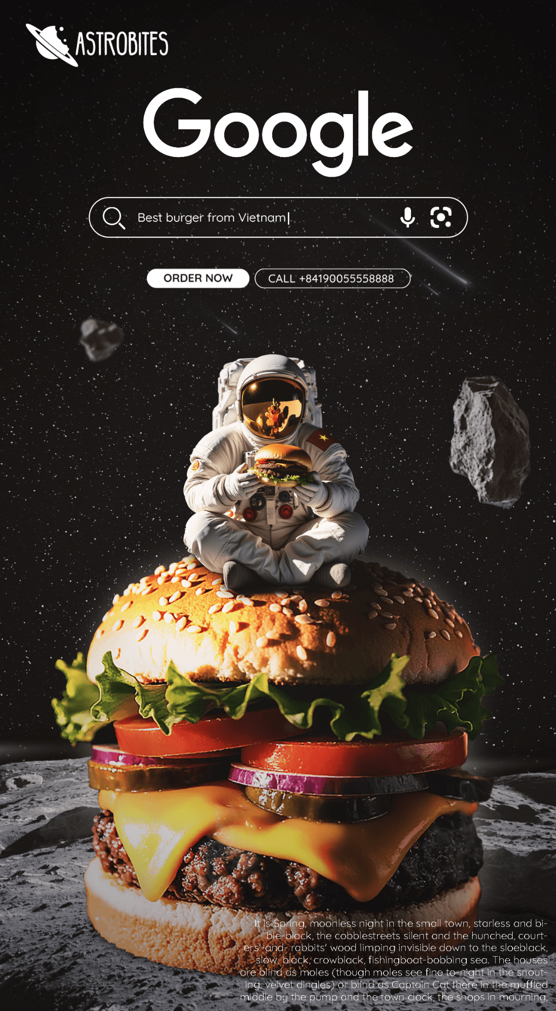 How an Astronaut’s Lunar Burger Led to Earth’s Tastiest Discovery? #digenai #FreeAIVideoGenerator