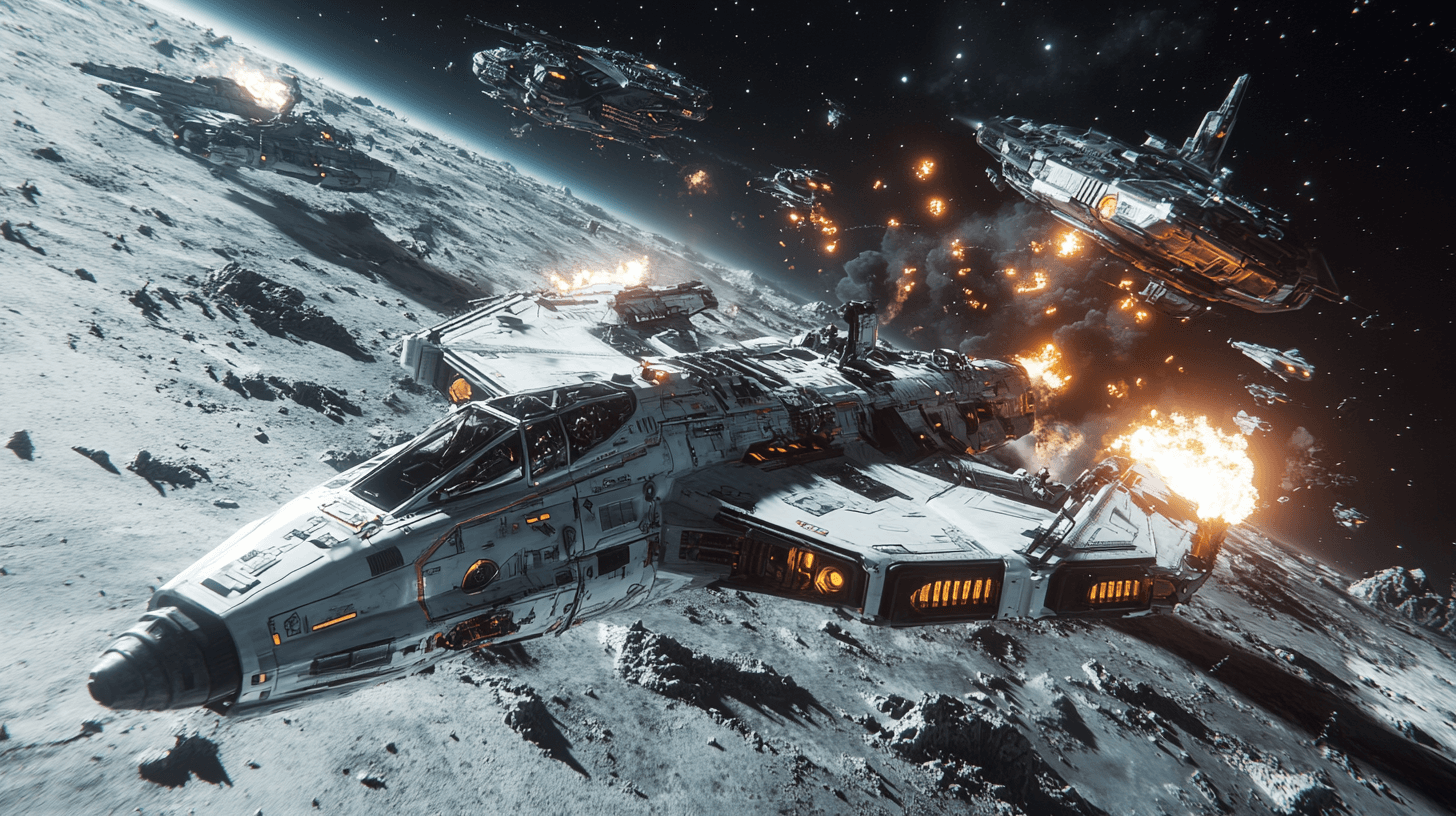 How AI Brought Epic Space Battles to Life: Your Free Guide to Creating Stellar Videos #digenai #FreeAIVideoGenerator