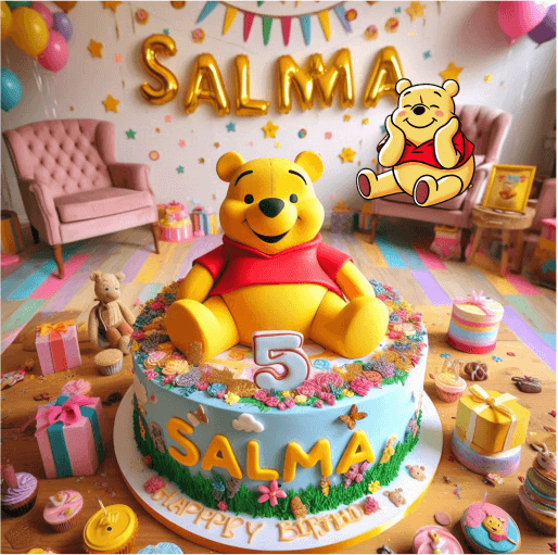 How AI Brought Salma’s Birthday Cake to Life—and How You Can Too! #digenai #FreeAIVideoGenerator
