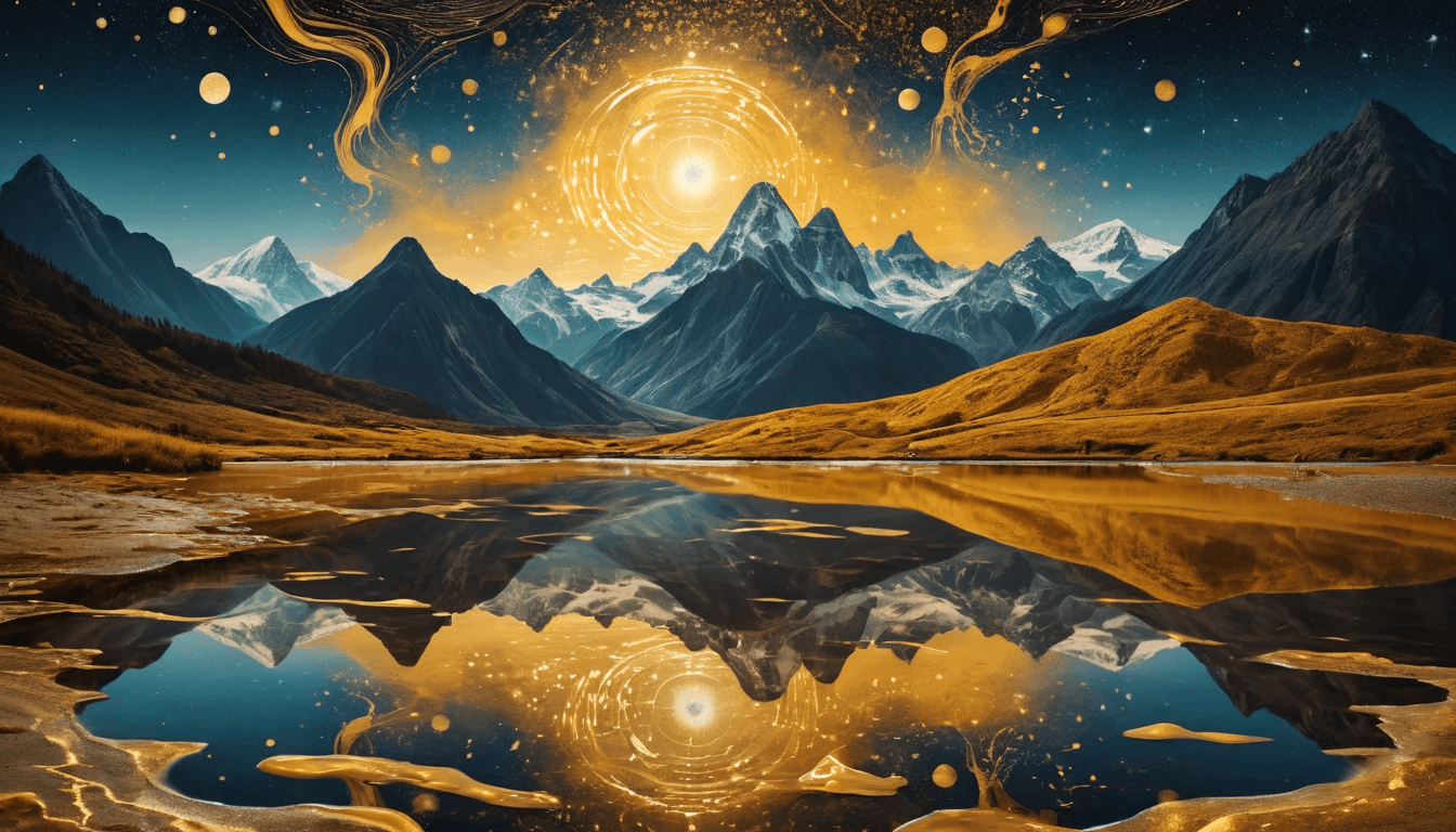 How to Turn Starlit Mountains into a Magical AI Video in Seconds #digen ai #Free AI Video Generator