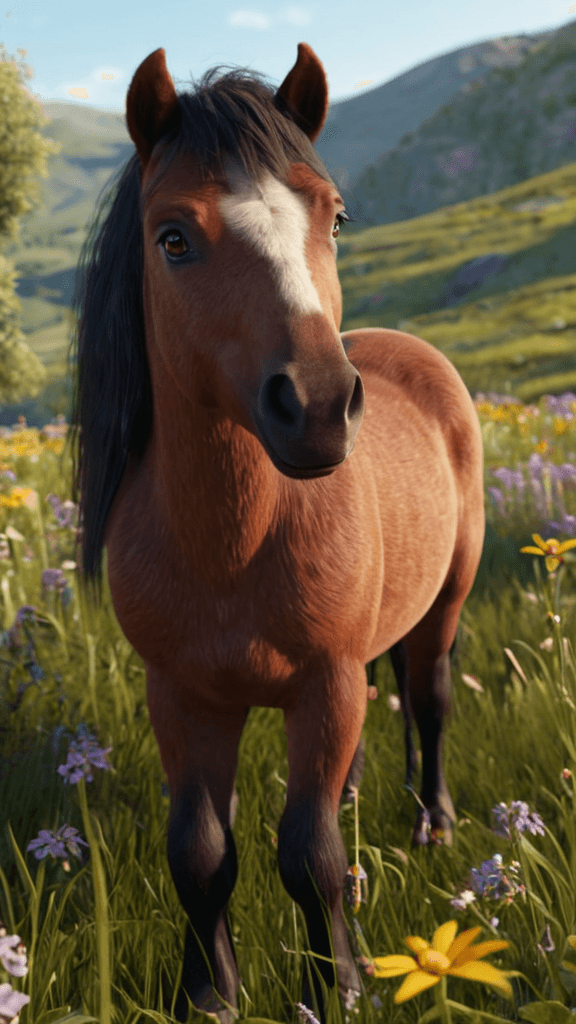 How AI Brought a Horse’s Serene Journey to Life—and How You Can Too! #digen ai #FreeAIVideoGenerator