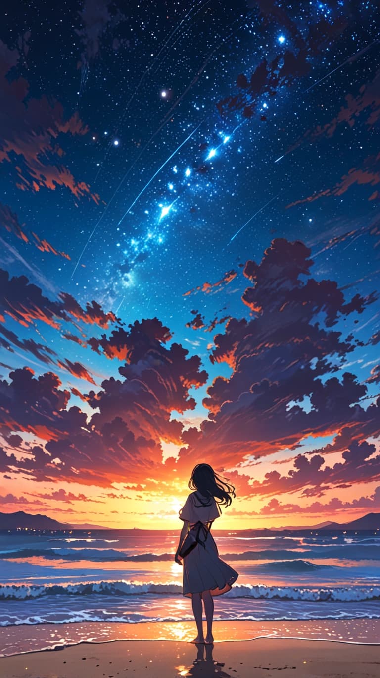 Capturing Magic in Real Time: How AI Brought a Starlit Night to Life #digen ai# #FreeAIVideoGenerator#