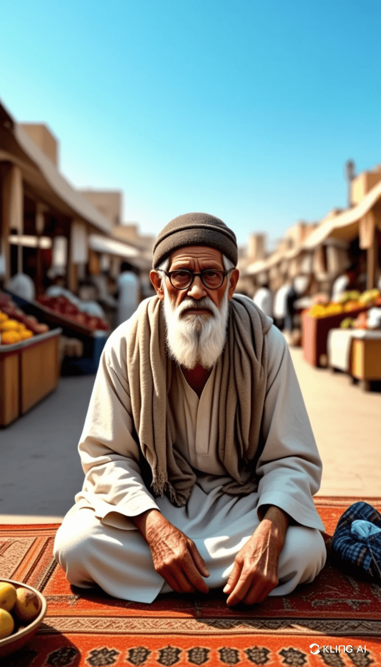 The Elder’s Market Secret: How AI Brought His Story To Life #digenai #FreeAIVideoGenerator