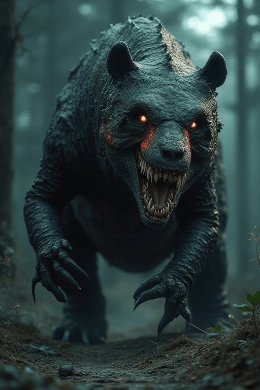 How to Bring Your Nightmares to Life: Creating a Forest Beast Video with AI #digen ai #FreeAI