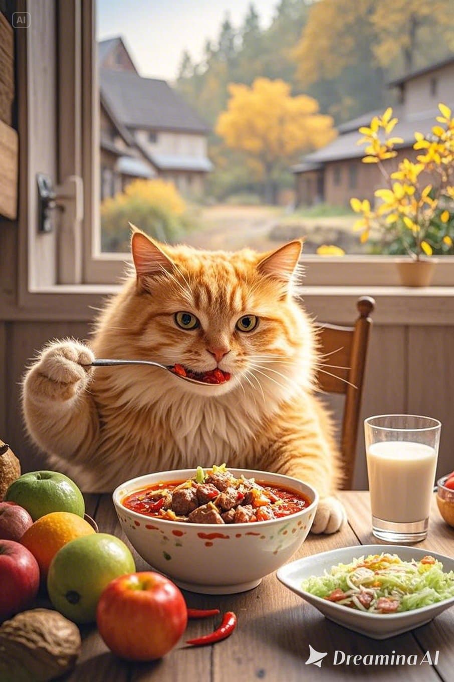 The Cozy Kitchen Adventure of Whiskers: Your Guide to AI Video Magic #digen ai# #Free AI Video Generator#