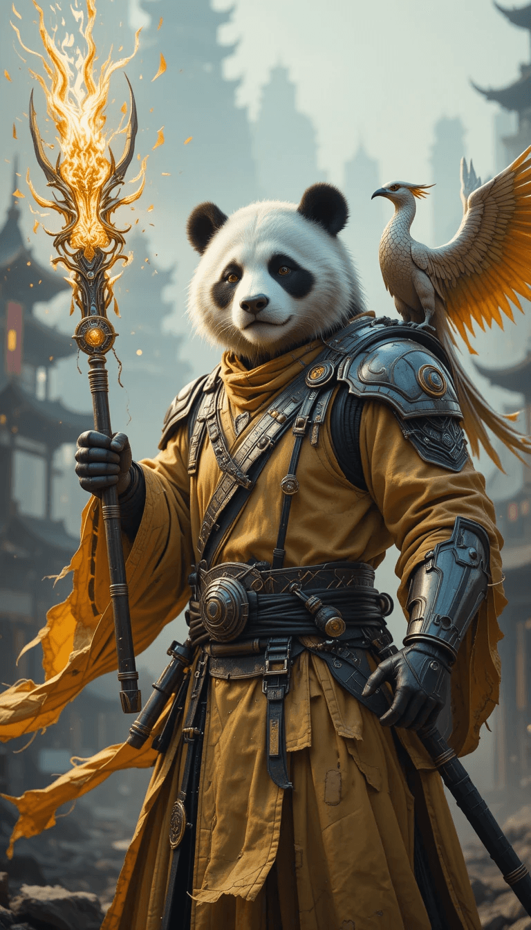 How to Create Epic Panda Guardian Videos with AI in Minutes #digen ai #Free AI Video Generator