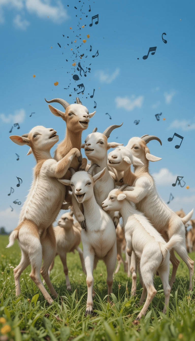 How AI Brought a Goat Symphony to Life: Your Free Guide to Magic Video Creation #digen ai #FreeAIVideoGenerator