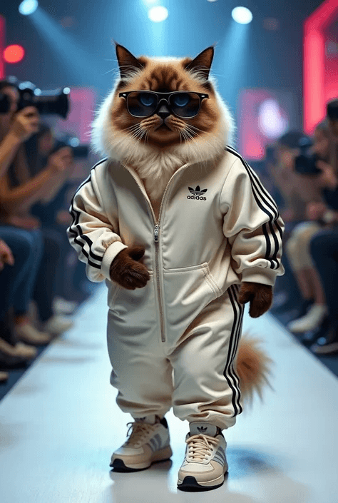 How AI Turned a Cat into a Runway Star? Your Free Guide #digen ai# #FreeAIVideoGenerator#