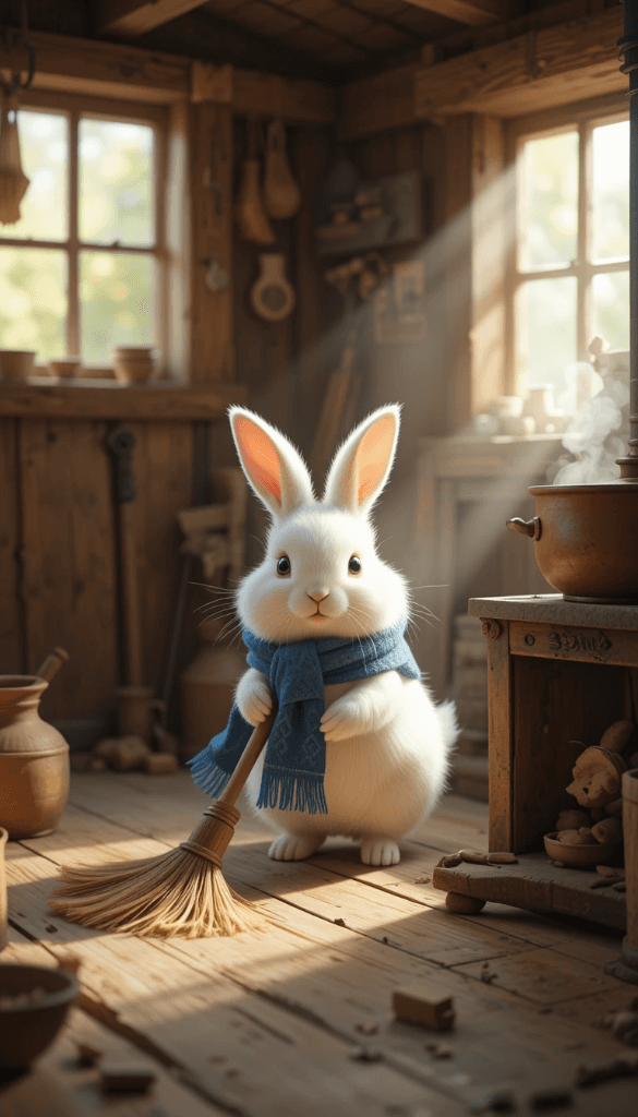 The Little Cleaner’s Big Adventure: How AI Brought Whisker’s Cottage to Life #digenai #FreeAIVideoGenerator