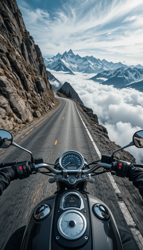 How AI Captures the Thrill of Mountain Roads: Your Adventure Awaits #digen ai #FreeAI